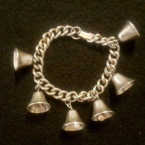 COPY - Silver Bells Vintage Chunky Chain Link Bra…